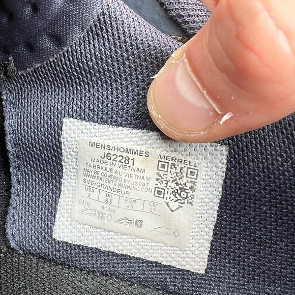 Merrell Trail Glove 5 Barefoot J62221 Men’s Size 9 - Picture 10 of 12